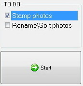 TimeToPhoto place date stamp on photo